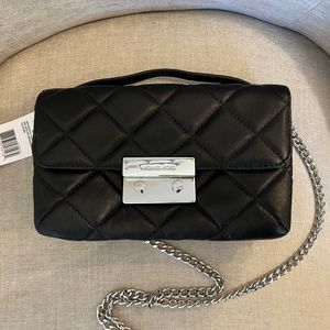 Michael Kors Sloan Small Quilted Leather Messenger